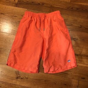 Southern tide swim trunks-coral